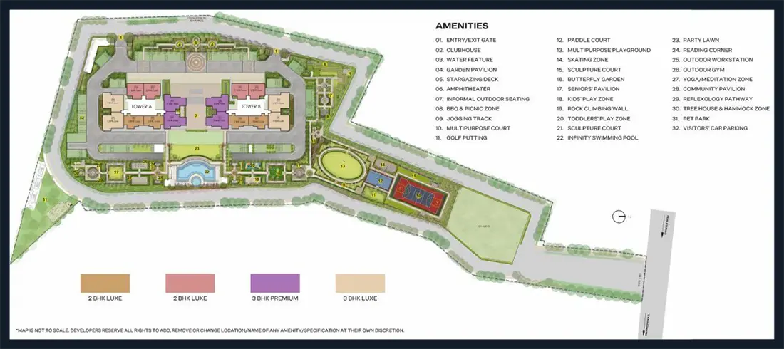Godrej Regent Park indicative master plan 7.5 acre phase 1